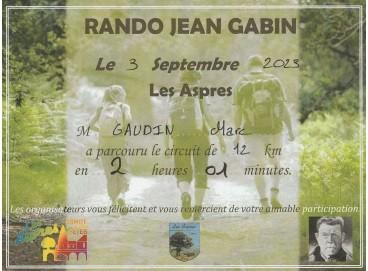 03.09.2023 - Randonnée Jean Gabin